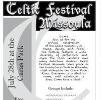 Celtic Festival Missoula